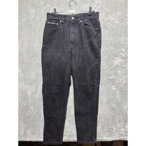 Calvin Klein Jeans Womens Black Made in USA Straight Leg Size‎ 10 Vintage Y2K